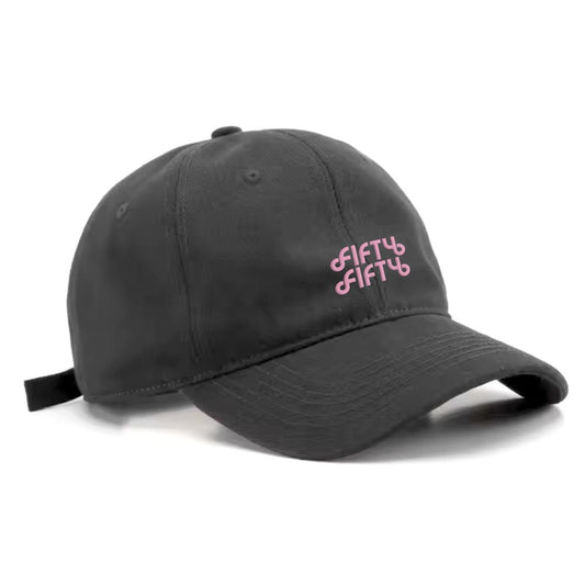 Cappellino rosa Fifty Fifty